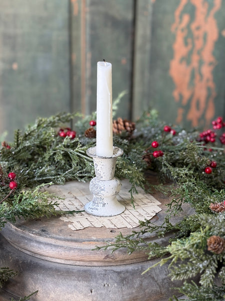 Alette Candle Holder | 3" | Cream