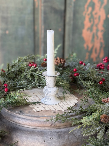 Alette Candle Holder | 3" | Cream
