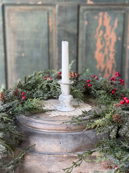 Alette Candle Holder | 3" | Cream