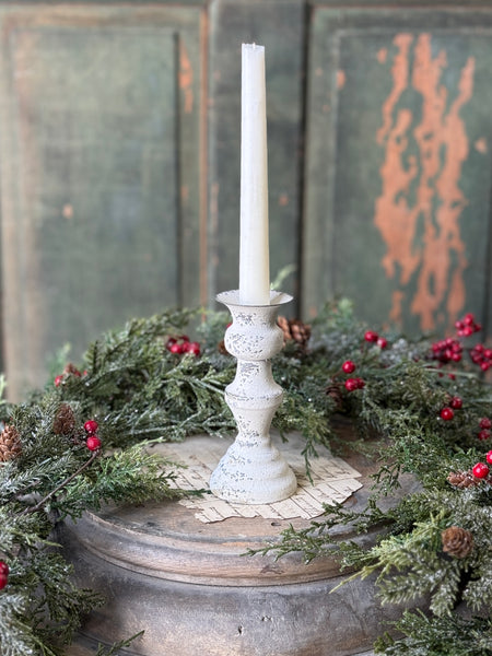 Alette Candle Holder | 5.5" | Cream | Limited Stock - Last 84pcs!