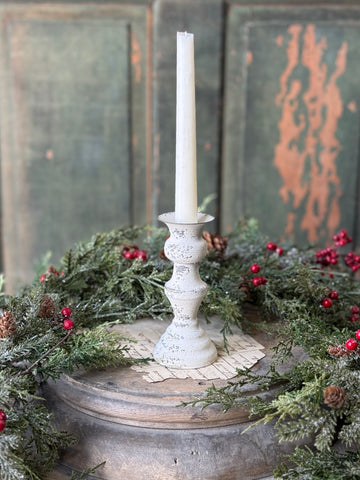 Alette Candle Holder | 5.5" | Cream | Limited Stock - Last 84pcs!
