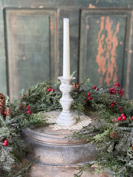 Alette Candle Holder | 5.5" | Cream | Limited Stock - Last 84pcs!