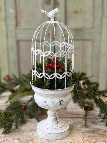 Wire Perch Free | Cream | 17" | SKID SPECIAL!