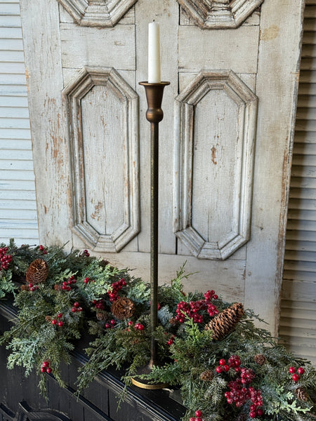 Maglia Holder | 21" | Antique Brass | NOT CURRENTLY IN STOCK-New For Holiday 2026!