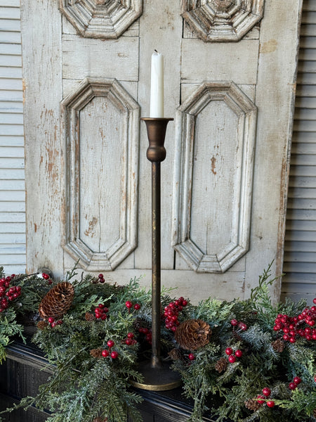 Maglia Holder | 15" | Antique Brass | NOT CURRENTLY IN STOCK-New For Holiday 2026!