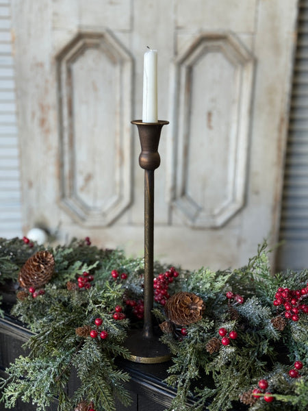 Maglia Holder | 12.5" | Antique Brass | NOT CURRENTLY IN STOCK-New For Holiday 2026!