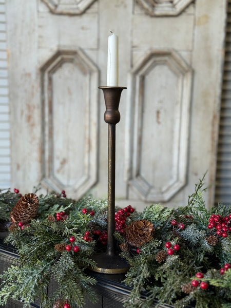 Maglia Holder | 12.5" | Antique Brass | NOT CURRENTLY IN STOCK-New For Holiday 2026!