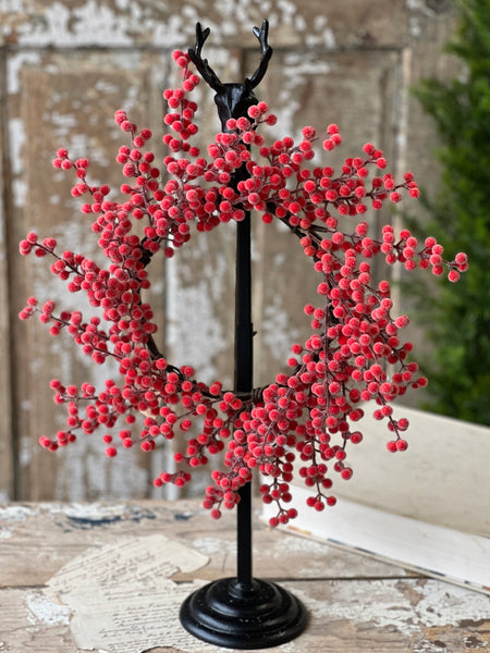 Blitzen Wreath Holder | 21.5" | Limited Stock - Last 24pcs!