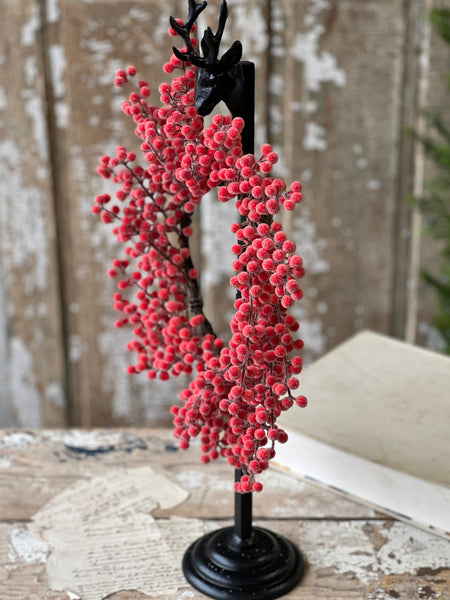 Blitzen Wreath Holder | 21.5" | Limited Stock - Last 24pcs!