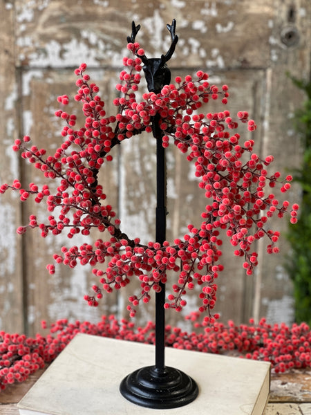 Blitzen Wreath Holder | 21.5" | Limited Stock - Last 24pcs!