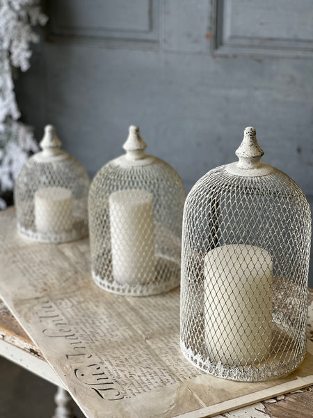 Iron Laced Cloches | Set/3 | Limited Stock - Last 30pcs!