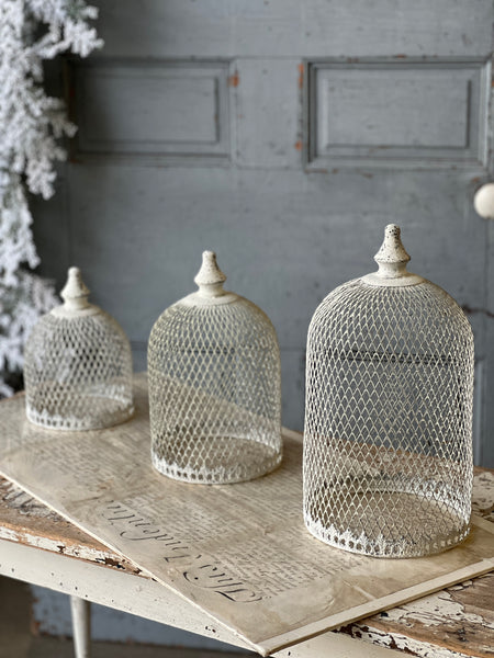 Iron Laced Cloches | Set/3 | Limited Stock - Last 30pcs!