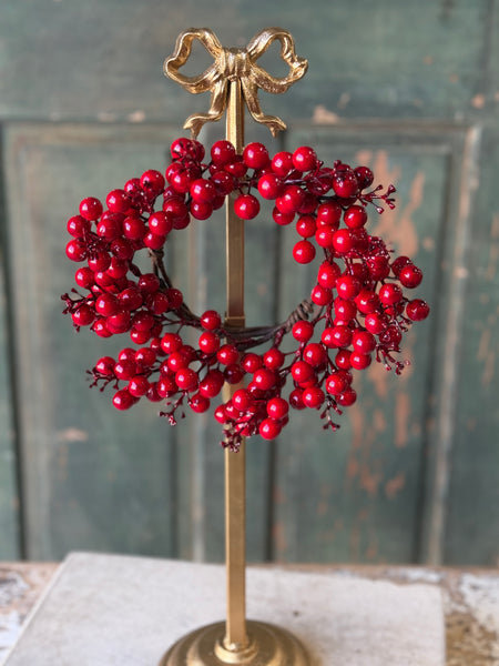 Bowties & Trimmings Wreath Holder | 17" | NOT CURRENTLY IN STOCK-New For Holiday 2026!