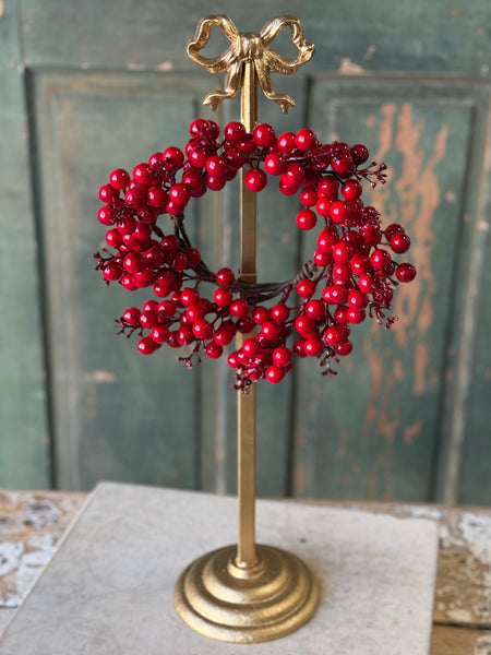 Bowties & Trimmings Wreath Holder | 17" | NOT CURRENTLY IN STOCK-New For Holiday 2026!