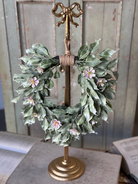 Bowties & Trimmings Wreath Holder | 17" | NOT CURRENTLY IN STOCK-New For Holiday 2026!