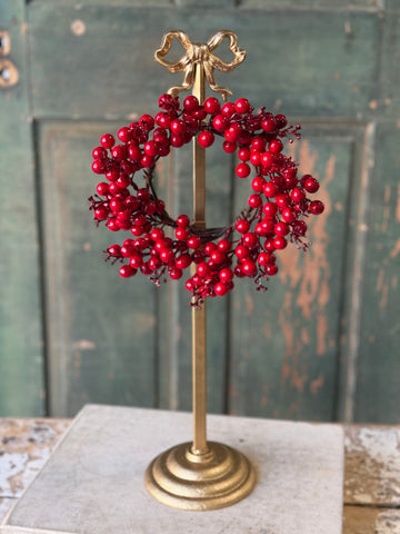 Bowties & Trimmings Wreath Holder | 17" | NOT CURRENTLY IN STOCK-New For Holiday 2026!