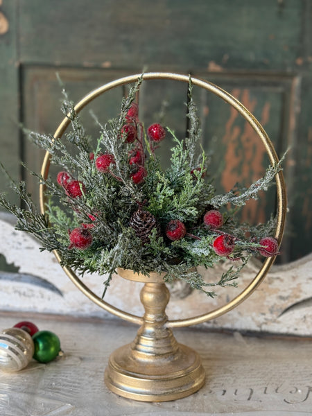Circlet Lumera Holder | 15.75" | NOT CURRENTLY IN STOCK-New For Holiday 2026!