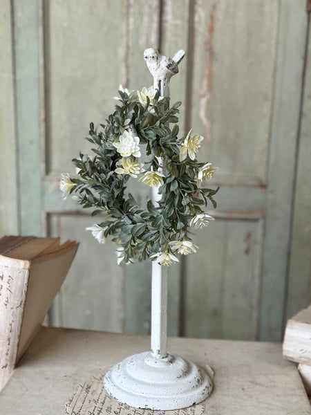 Candle Ring Holder | 17" | Perched | NOT CURRENTLY IN STOCK-New For Spring 2027!