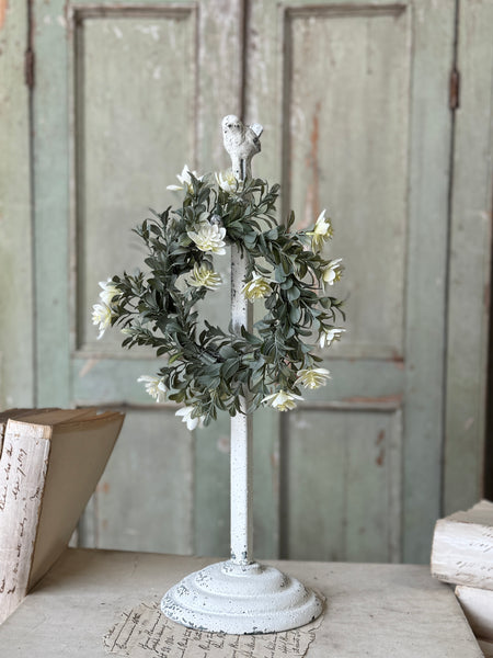 Candle Ring Holder | 17" | Perched | NOT CURRENTLY IN STOCK-New For Spring 2027!