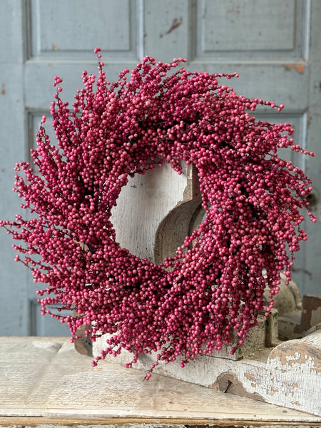 Blushberry Wreath | 23" | NOT CURRENTLY IN STOCK-New For Spring 2027!