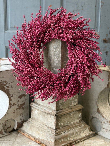 Blushberry Wreath | 23" | NOT CURRENTLY IN STOCK-New For Spring 2027!