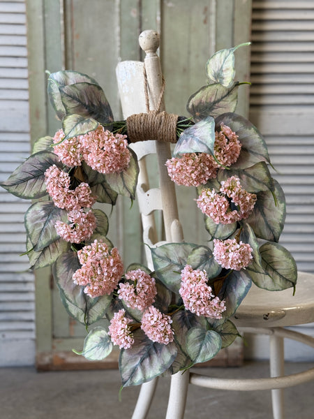 Roseate Frills Hanging Wreath | 20" | NOT CURRENTLY IN STOCK-New For Spring 2027!