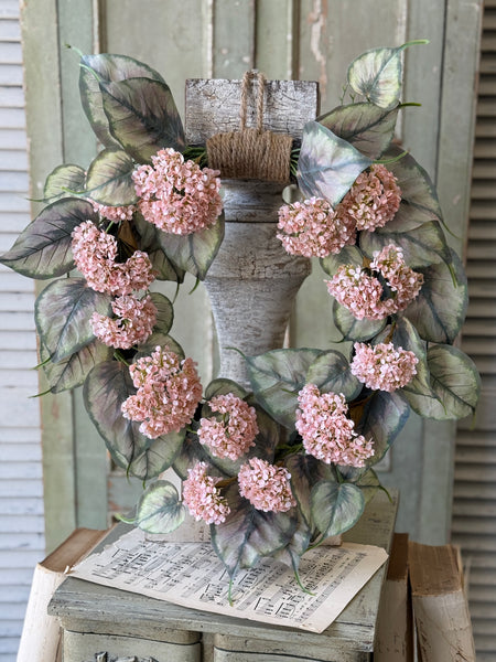 Roseate Frills Hanging Wreath | 20" | NOT CURRENTLY IN STOCK-New For Spring 2027!