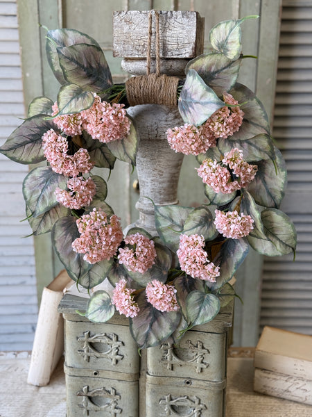 Roseate Frills Hanging Wreath | 20" | NOT CURRENTLY IN STOCK-New For Spring 2027!