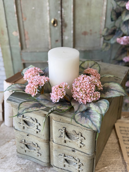 Roseate Frills Candle Ring | 15" | NOT CURRENTLY IN STOCK-New For Spring 2027!