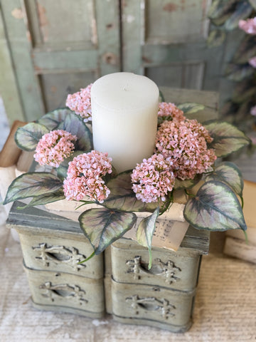 Roseate Frills Candle Ring | 15" | NOT CURRENTLY IN STOCK-New For Spring 2027!