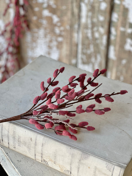 Rosewood Catkin Buds Pick | 16" | CLEAN UP SPECIAL!  From $3.95 - Last 132pcs!