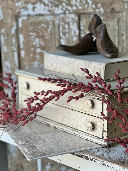 Rosewood Catkin Buds Garland | 6'