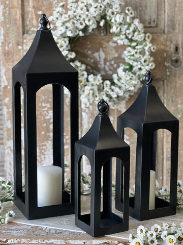 Juliette Lanterns | Set/3 | Black | JUST ARRIVED!