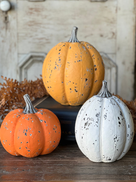 Hastings Pumpkin | 11.25" | Cream