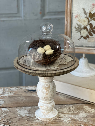 Ravenna Cloche & Base | 14.75" | Large