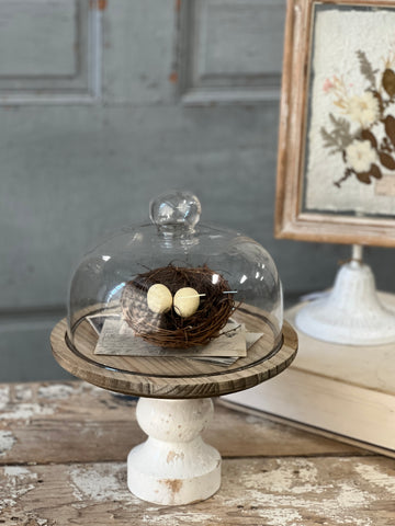 Ravenna Cloche & Base | 12.25" | Small