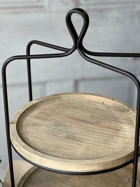 Lexicon Tiered Tray | 18.5" | NOT CURRENTLY IN STOCK-New For Spring 2026!