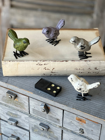 Iron Birds | 2" | Asst/4 | NOT CURRENTLY IN STOCK-New For Spring 2027!
