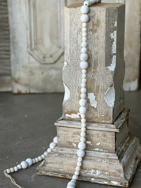 Cadence Garland | 90" | White Wash | DOLLAR DAYS!  $1.00-48 *