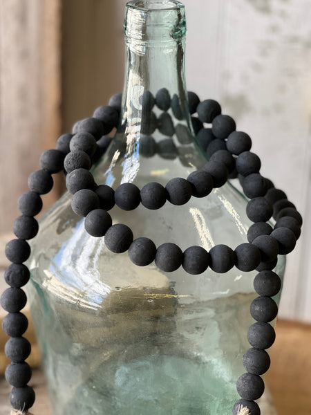 Tassel Tied Garland | 59" | Black | CLOSEOUT!  From $0.50 ***