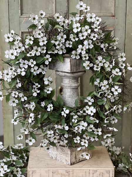Dressage Dogwood Wreath | 24" | NOT CURRENTLY IN STOCK-New For Spring 2026!
