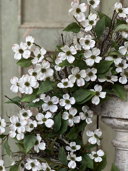 Dressage Dogwood Wreath | 24" | NOT CURRENTLY IN STOCK-New For Spring 2026!