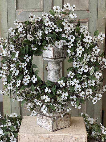 Dressage Dogwood Wreath | 24" | NOT CURRENTLY IN STOCK-New For Spring 2026!
