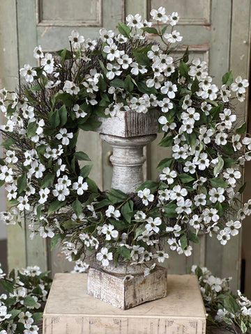 Dressage Dogwood Wreath | 24" | NOT CURRENTLY IN STOCK-New For Spring 2026!