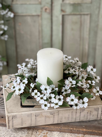Dressage Dogwood Candle Ring | 15" | NOT CURRENTLY IN STOCK-New For Spring 2026!