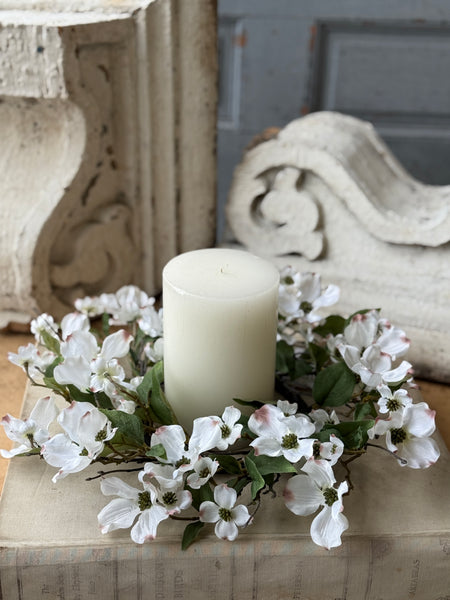 Whirlaway Dogwood Candle Ring | 15" | NOT CURRENTLY IN STOCK-New For Spring 2027!