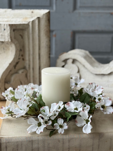 Whirlaway Dogwood Candle Ring | 15" | NOT CURRENTLY IN STOCK-New For Spring 2027!