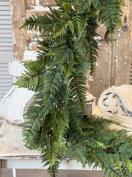 Royalty Fern Garland | 5' | NOT CURRENTLY IN STOCK-New For Spring 2027!