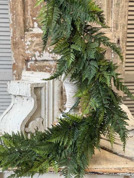 Royalty Fern Garland | 5' | NOT CURRENTLY IN STOCK-New For Spring 2027!