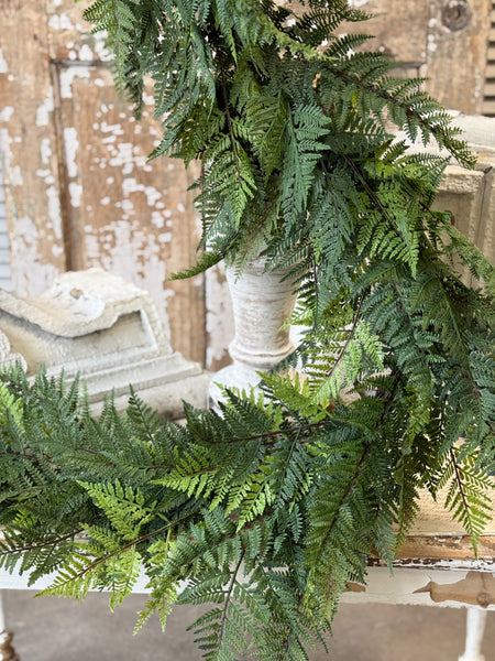 Royalty Fern Garland | 5' | NOT CURRENTLY IN STOCK-New For Spring 2027!